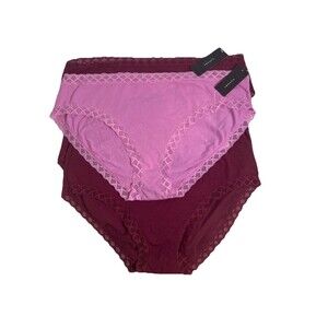 Natori Bliss Panties 4 Packs Women’s Size XLPink & Berry Two Different Styles